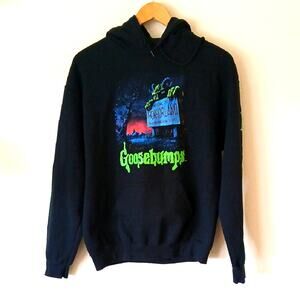 Goosebumps Welcome To Horrorland Graphic Hoodie Sweatshirt